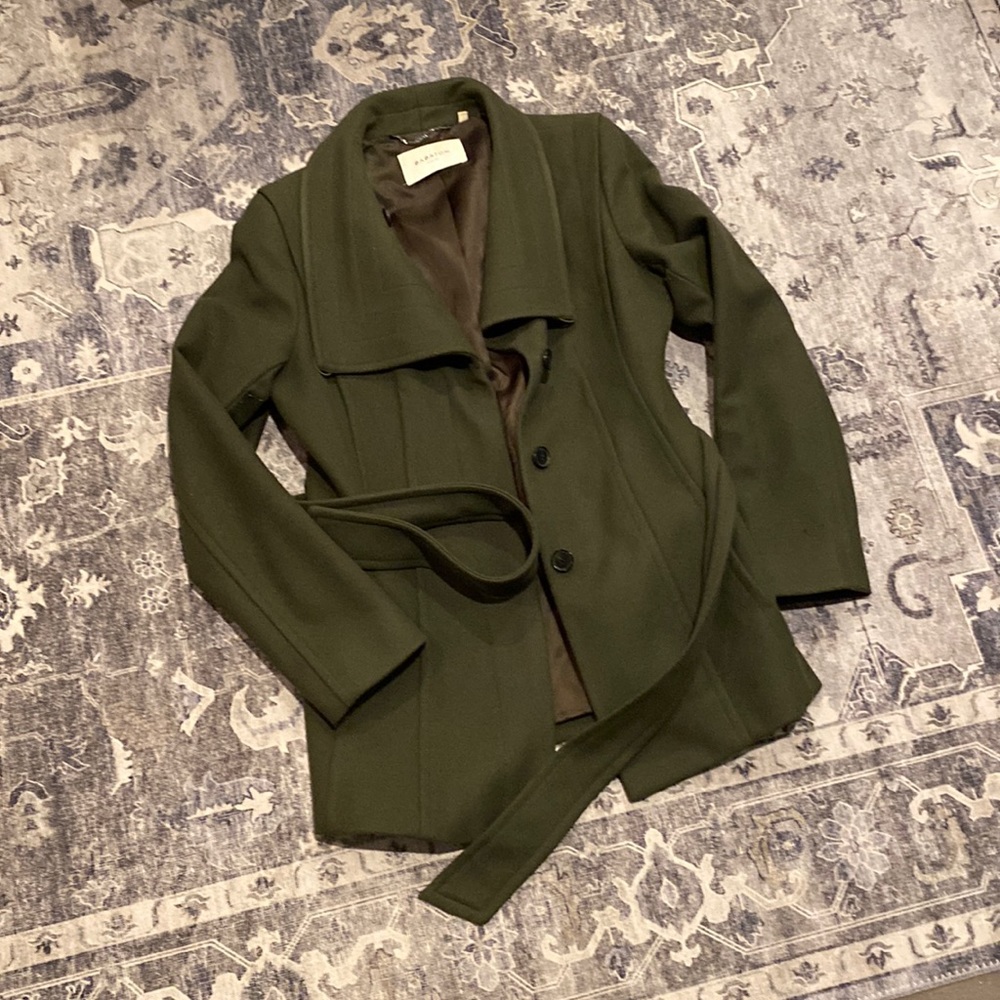 Belted coat